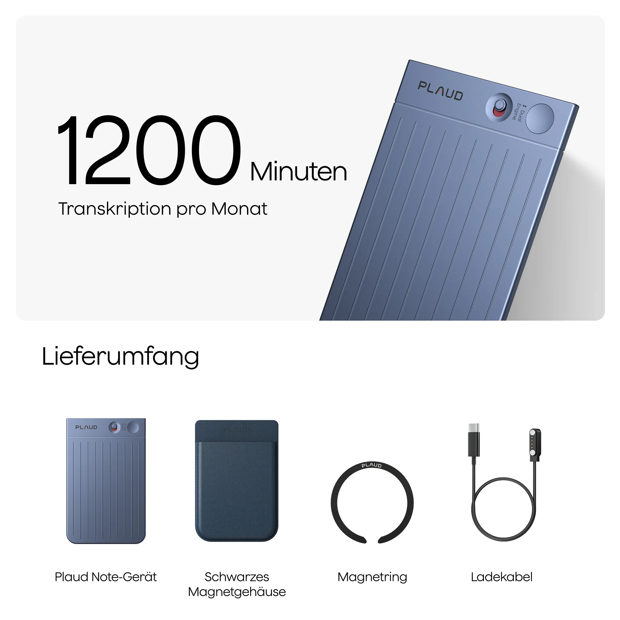 Plaud Note & KI Pro-Jahresabo - Image 17