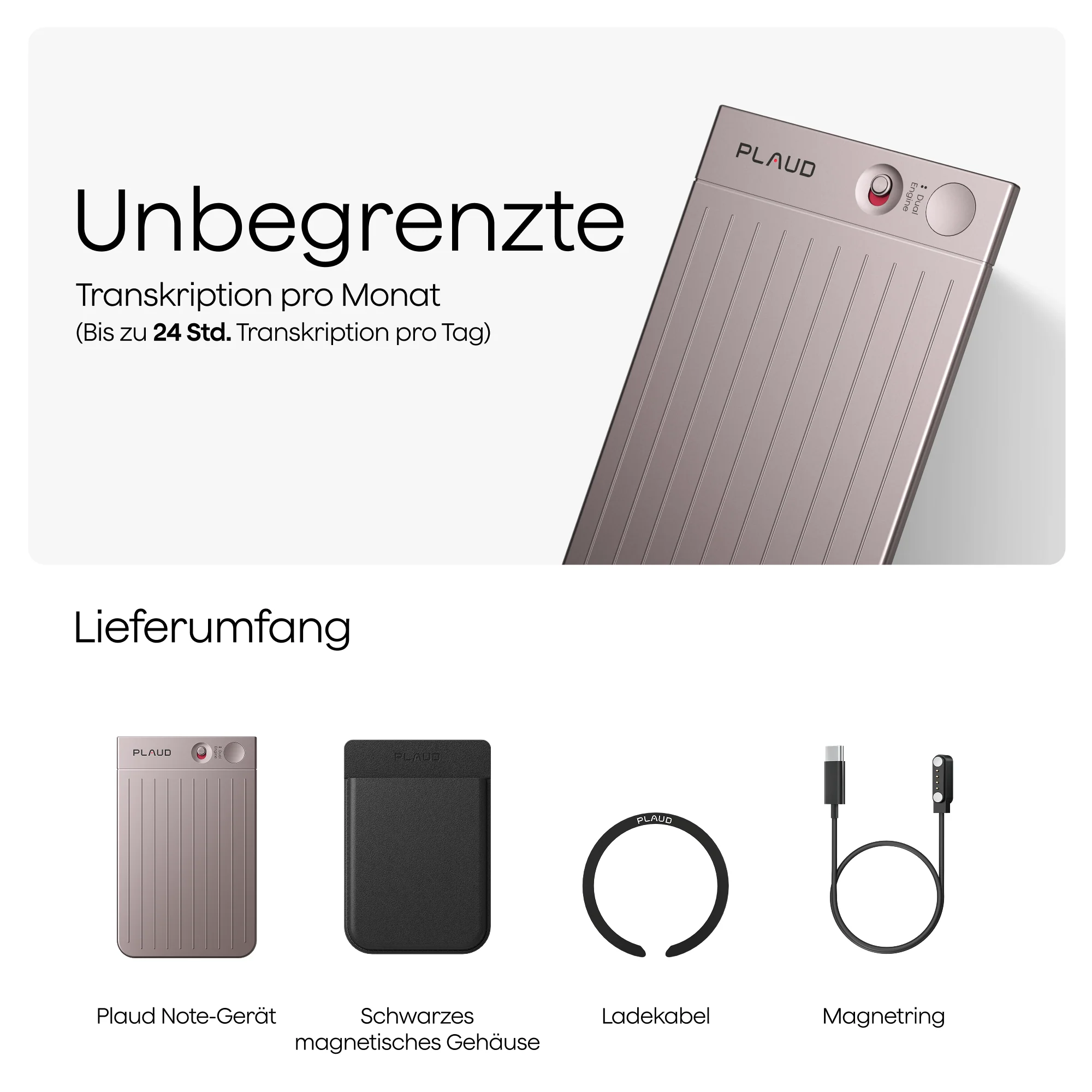 Plaud Note & KI Unbegrenzter Jahresplan - Image 14