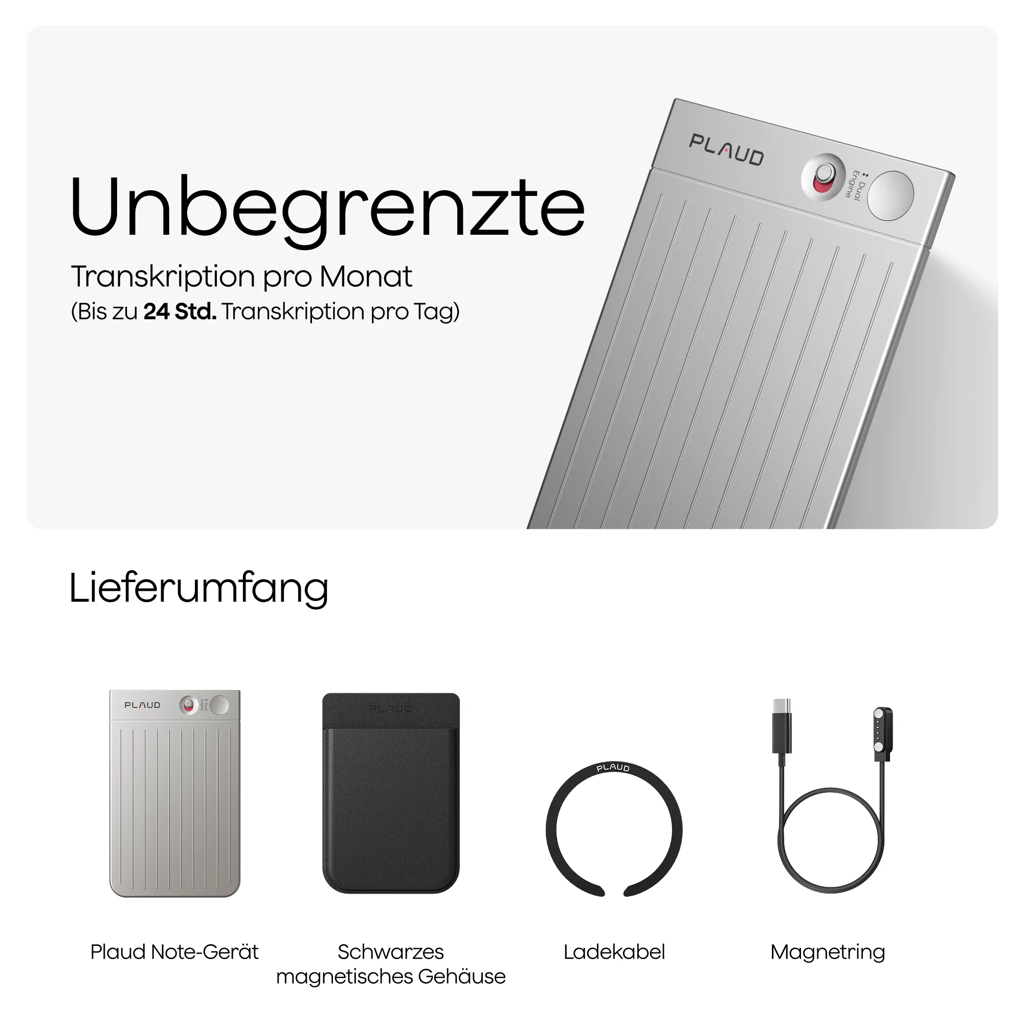 Plaud Note & KI Unbegrenzter Jahresplan - Image 16