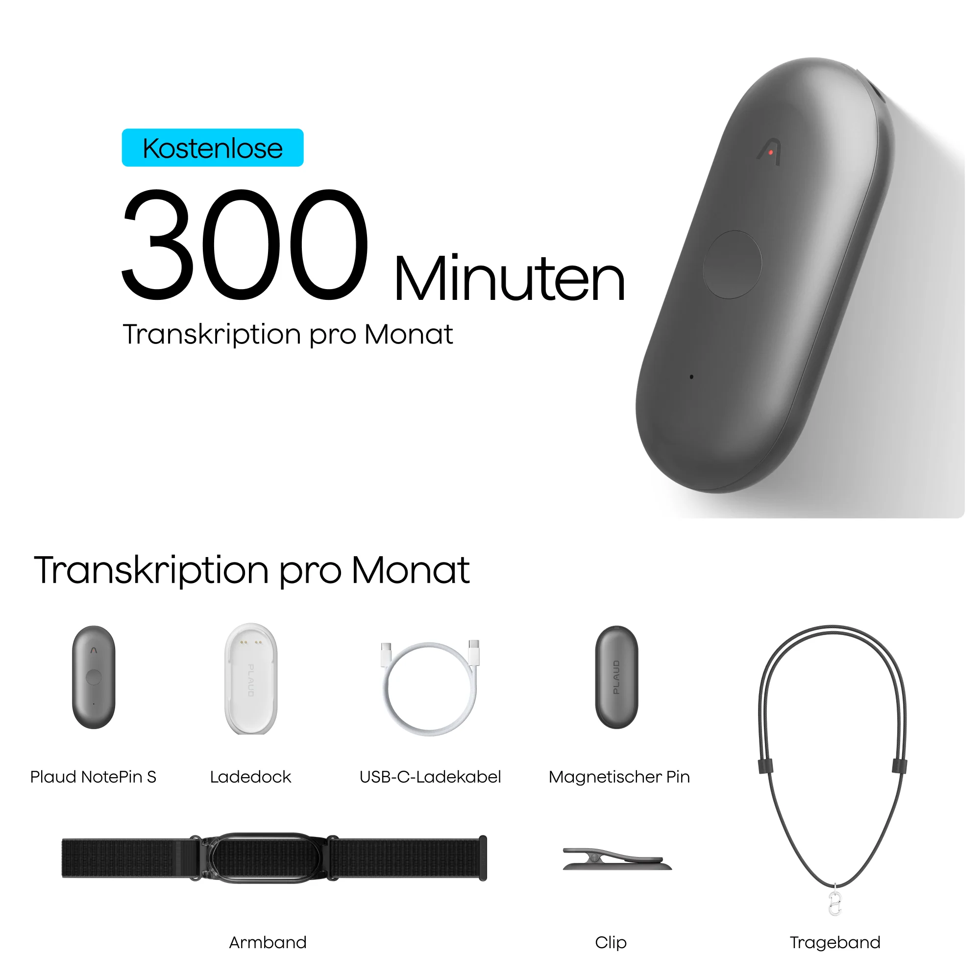 Plaud NotePin S | 6er-Pack - Image 3